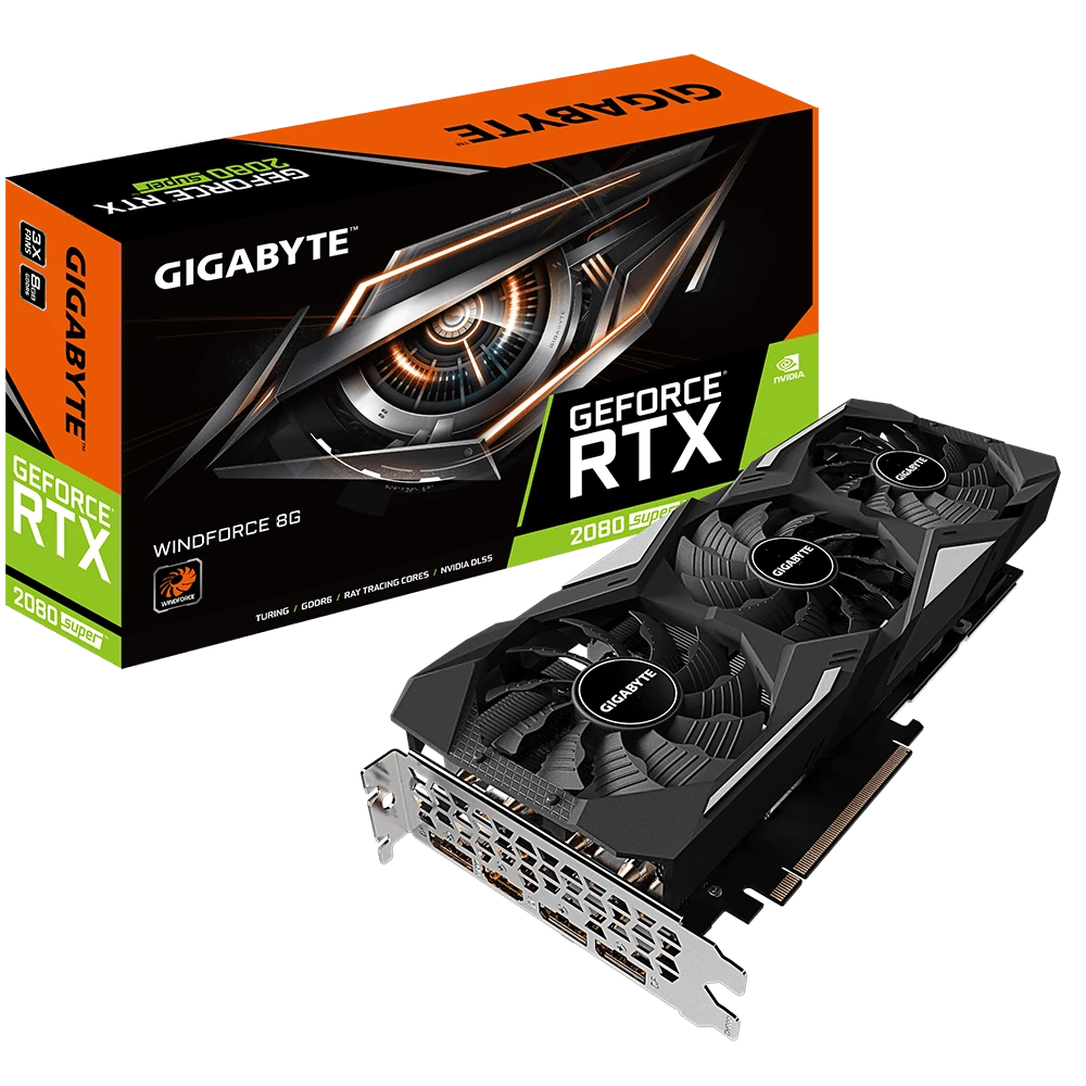 Gigabyte GeForce® RTX 2080 SUPER WINDFORCE 8G
